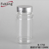 175CC透明圆筒圆形PET维生素瓶，透明塑料药瓶，维生素PET塑料瓶