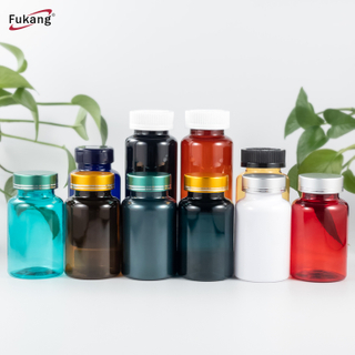 150ml膠囊瓶子 可定制各種顏色pet瓶 壓片糖果包裝瓶