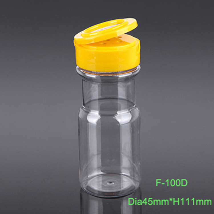 100ml塑料香料/鹽/胡椒粉瓶