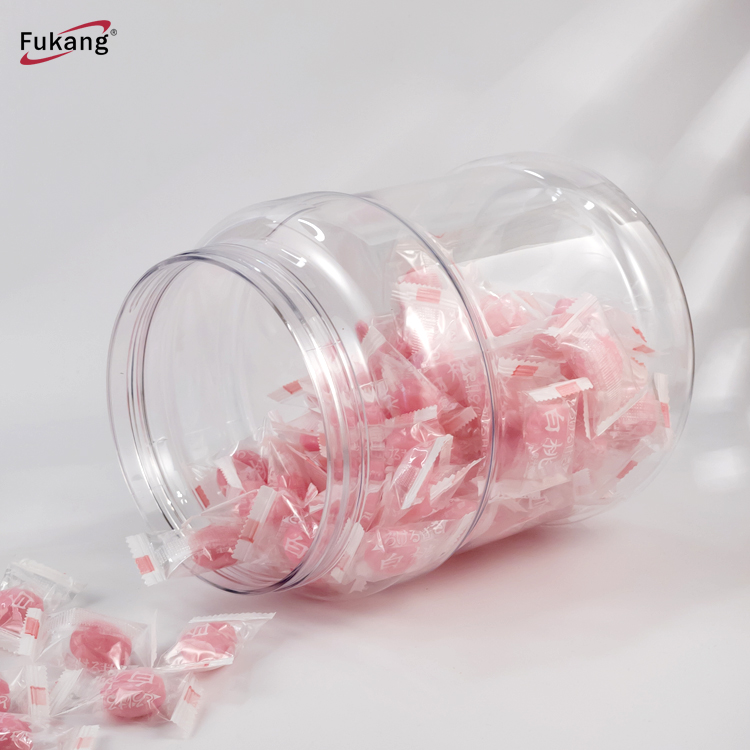 厂家直供透明塑料罐 广口食品包装塑料罐 玩具数据线包装塑料罐