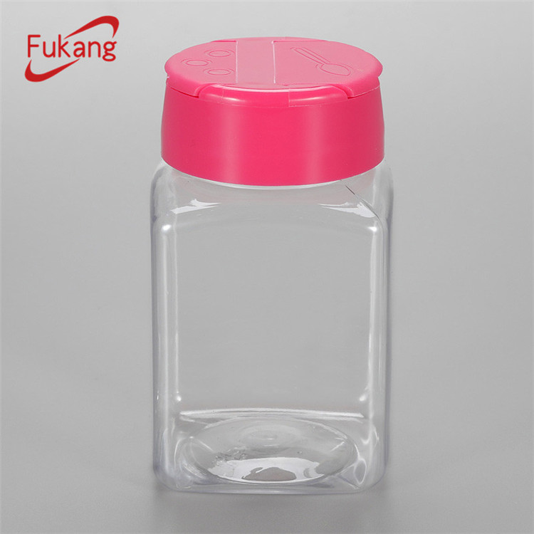透明装饰香料瓶4OZ塑料PET盐罐香料罐