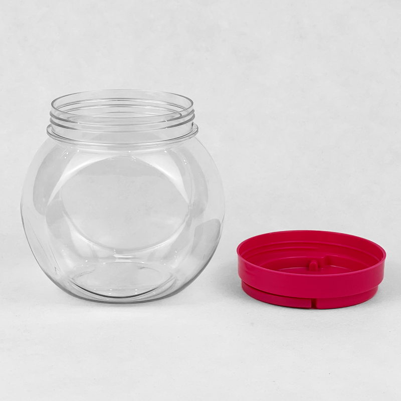 900ml圓形堅果塑料瓶