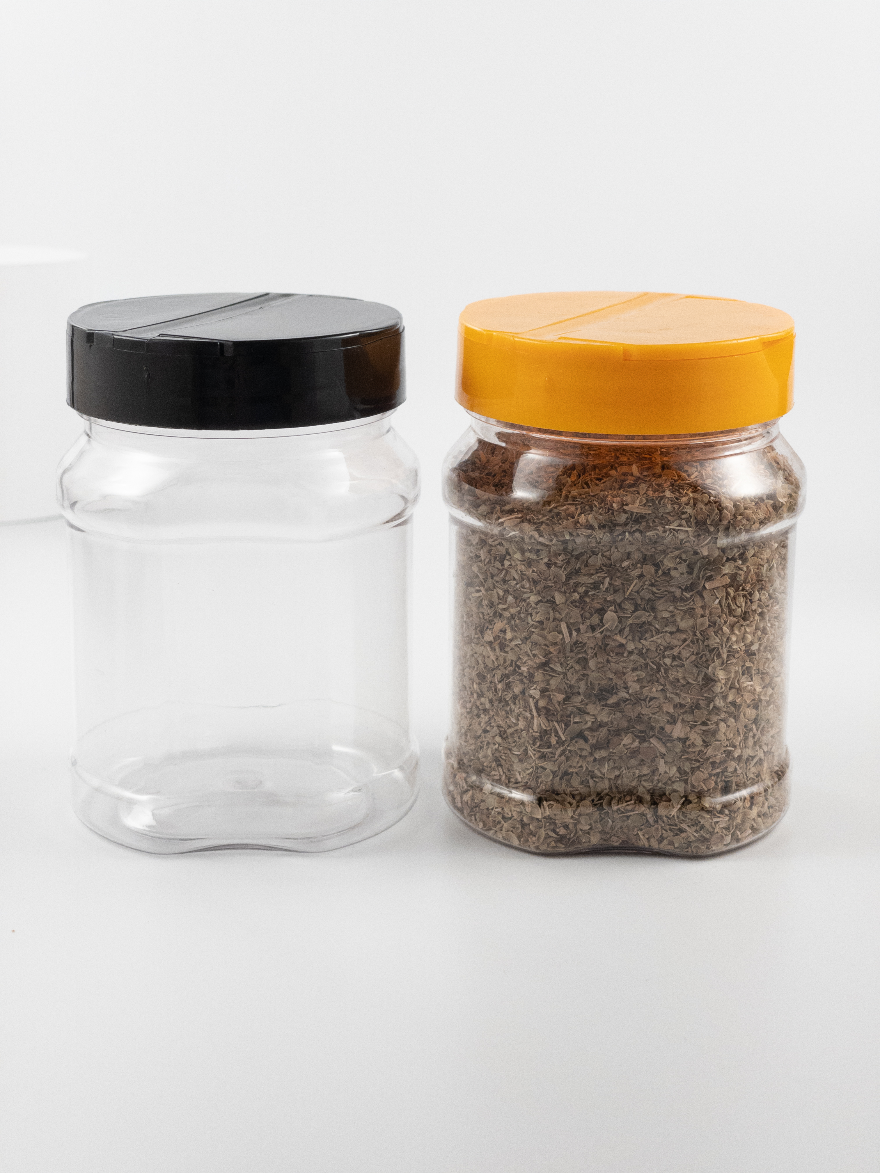  廠家批發300ML方形食品塑料廣口瓶 塑料糖果罐子 PET透明食品包裝