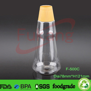1000ml食用油塑料PET透明瓶，1L雞汁瓶