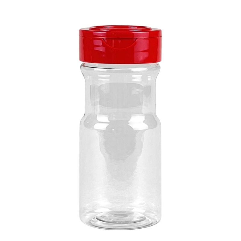 100毫升透明圆形调味品塑料瓶