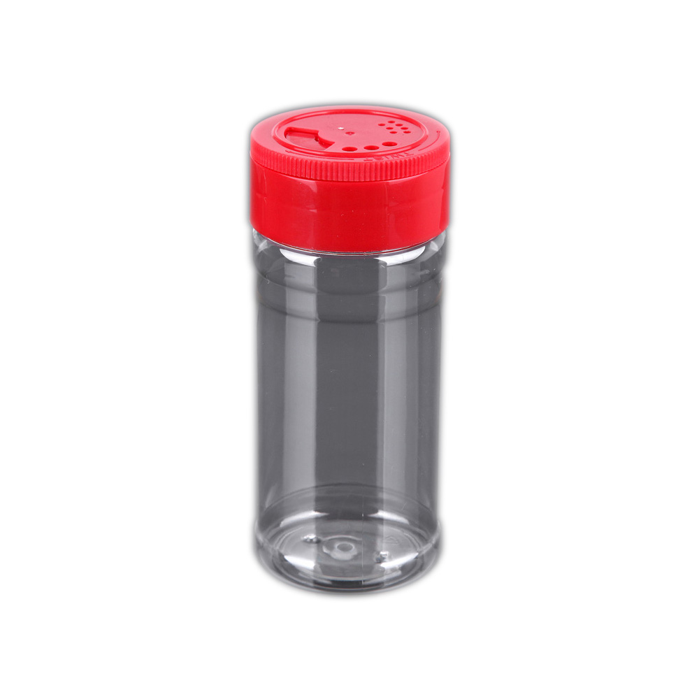 批發鹽胡椒瓶/ PET透明鹽胡椒塑料瓶，200ml塑料調味瓶